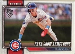 2026 Topps Base Set Pete Crow-Armstrong #196 card