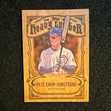 2026 Topps Heavy Lumber Pete Crow-Armstrong #HL-7 card