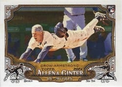 2024 Topps Allen & Ginter In Action Variations Pete Crow-Armstrong (Chicago Cubs) #IA-3 card