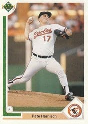 1991 Upper Deck Base Set Pete Harnisch #302 card