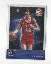 2018 Panini Donruss Optic Retro Series Pete Maravich #27 card