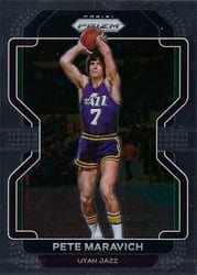 2021-22 Panini Prizm Base Set Pete Maravich #261 card
