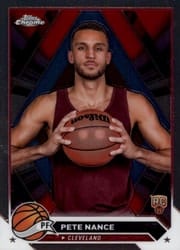 2023-24 Topps Chrome Base Set Pete Nance #144 card