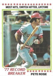 1978 Topps Base Set Pete Rose #5 card
