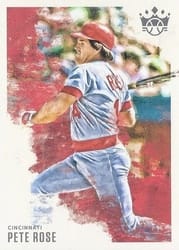 2020 Panini Diamond Kings Base Set Pete Rose #82 card