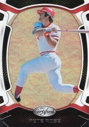 2021 Panini Chronicles Certified Pete Rose #44 card