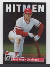 2023 Donruss Hitmen Pete Rose #HM1 card
