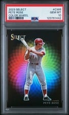 2023 Panini Select Color Wheel Pete Rose #CW6 card