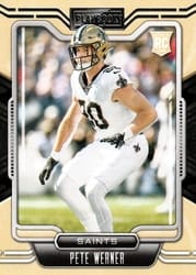 2021 Panini Playbook Base Set Pete Werner #166 card