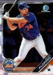 2019 Bowman Chrome Prospects Peter Alonso #BCP-127 card