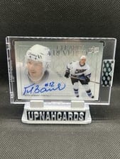 2023-24 Upper Deck Clear Cut Clearly Revered Autos Peter Bondra #CR-BO card