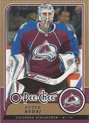 2008-09 O-Pee-Chee Base Set Peter Budaj #216 card