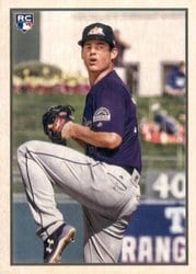 2019 Bowman Heritage Base Set Peter Lambert #53VR-76 card