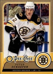 2008-09 O-Pee-Chee Base Set Peter Schaefer #334 card