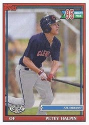 2021 Topps Pro Debut Base Set Petey Halpin #PD-184 card