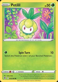 Astral Radiance Petilil #15 card