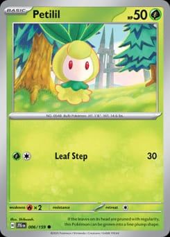 Journey Together Petilil #6 card
