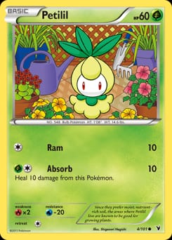 Noble Victories Petilil #4 card