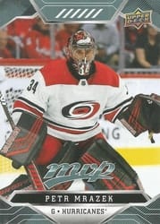 2019-20 Upper Deck MVP Base Set Petr Mrazek #171 card