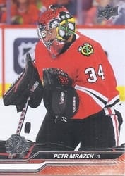 2023-24 Upper Deck Base Set Petr Mrazek #40 card