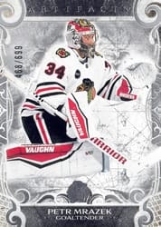 2024-25 Upper Deck Artifacts Base Set Petr Mrazek #104 card