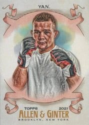 2021 Topps Allen & Ginter Base Set Petr Yan #273 card