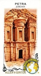 2023 Topps Allen & Ginter Mini World of Wonder Petra, Jordan #WOW-24 card