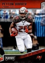 2018 Panini Playoff Base Set Peyton Barber #187 card