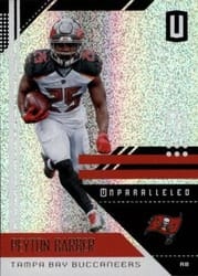 2018 Panini Unparalleled Base Set Peyton Barber #185 card