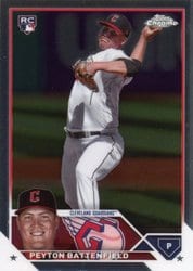 2023 Topps Chrome Update Base Set Peyton Battenfield #USC102 card