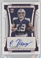 2022 Panini National Treasures Peyton Hendershot #145 card