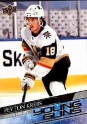 2020-21 Upper Deck Base Set Peyton Krebs #239 card