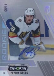 2020-21 Upper Deck Synergy Base Set Peyton Krebs #134 card