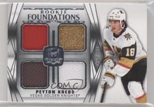 2020-21 Upper Deck The Cup Foundations Quad Jersey Peyton Krebs #F-PK card