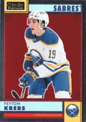 2022-23 O-Pee-Chee Platinum Retro Peyton Krebs #R-30 card