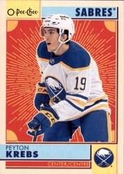2022-23 O-Pee-Chee Retro Peyton Krebs #50 card