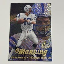 Peyton Manning 1998 Flair Showcase card