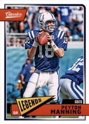 2018 Panini Classics Base Set Peyton Manning #198 card