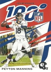 2019 Panini Chronicles Base Set Peyton Manning #30 card