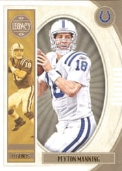 2019 Panini Legacy Base Set Peyton Manning #129 card