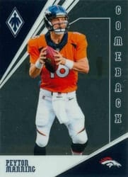 2019 Panini Phoenix Comeback Peyton Manning #6 card