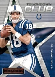 2019 Panini Rookies & Stars Touchdown Club Peyton Manning #TC-PE card