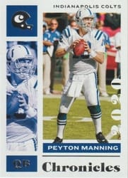 2020 Panini Chronicles Base Set Peyton Manning #41 card