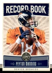 2020 Panini Legacy Record Book Peyton Manning #RB-PM1 card