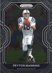 2020 Panini Prizm Base Set Peyton Manning #91 card