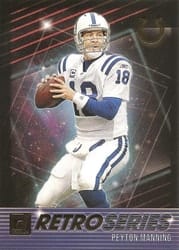 2021 Donruss Retro Series Peyton Manning #RS24 card