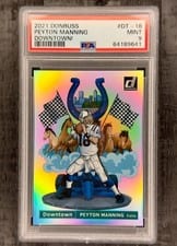 2021 Panini Donruss Downtown Peyton Manning #DT-18 card