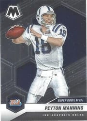 2021 Panini Mosaic Base Set Peyton Manning #287 card