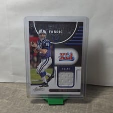 2022 Panini Absolute Championship Fabric Peyton Manning #CF-5 card