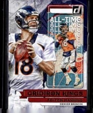 2022 Panini Donruss All Time Gridiron Kings Peyton Manning #AT-4 card